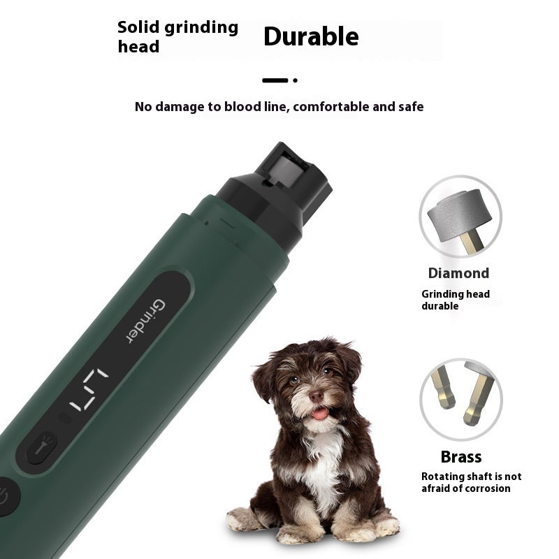 Electric Pet Nail Piercer With Light