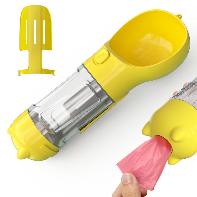 Pet Water Bottle and Feeder Bowl