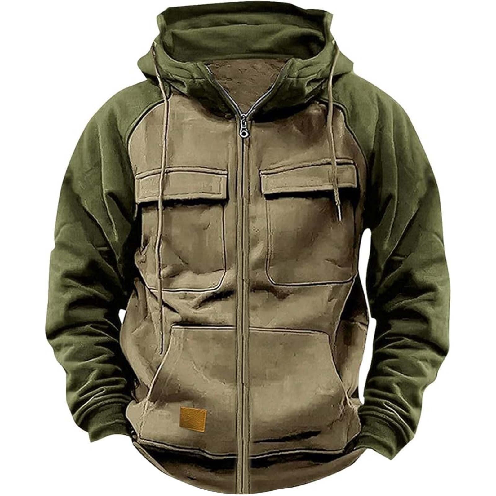 Men's Hoodie Multipocket