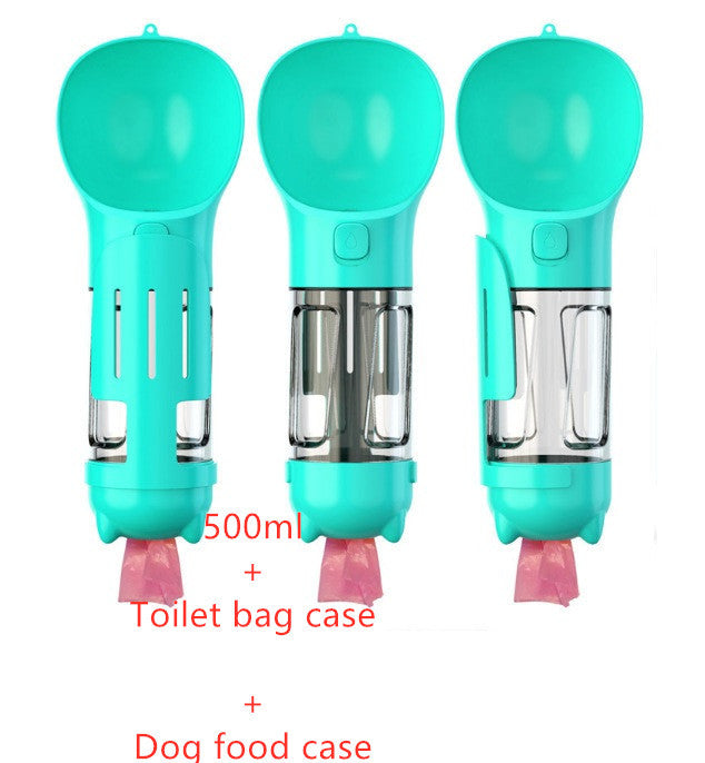 Pet Water Bottle and Feeder Bowl