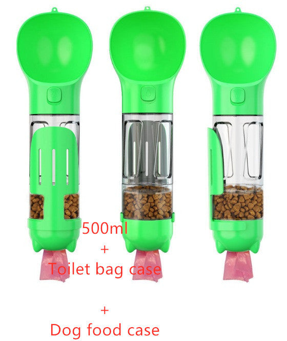 Pet Water Bottle and Feeder Bowl