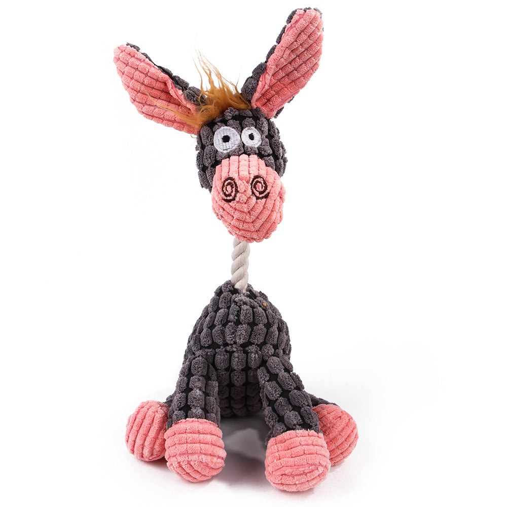 Donkey Shape Pet Chew Toy