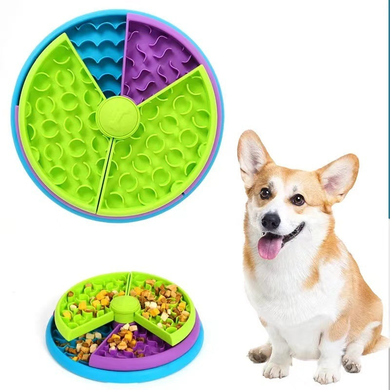 3-Layer Slow Feed Pet Bowl