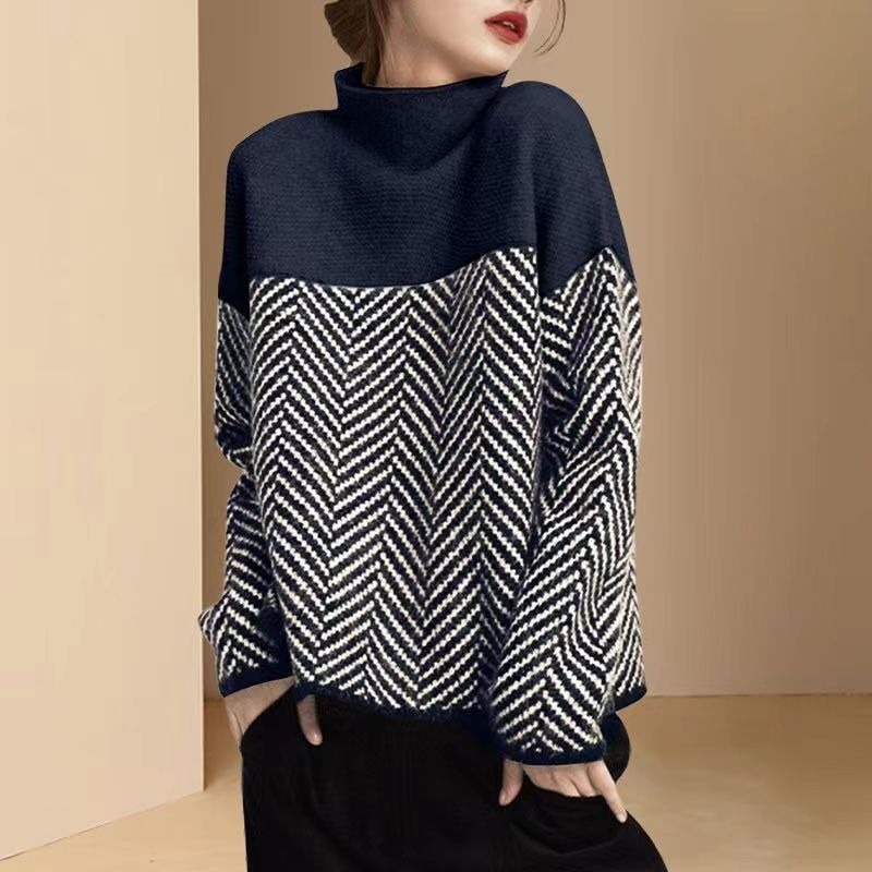 Thick Woman Turtleneck