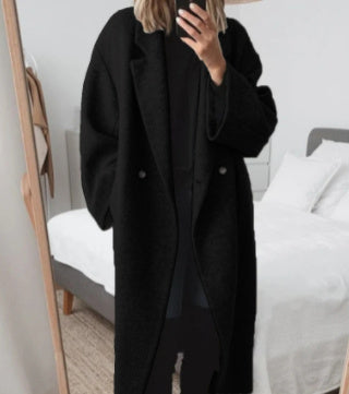 Women's Woolen Trench Coat