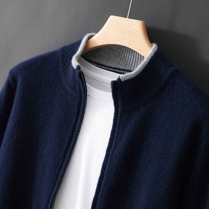 Men's Zipper Cardigan