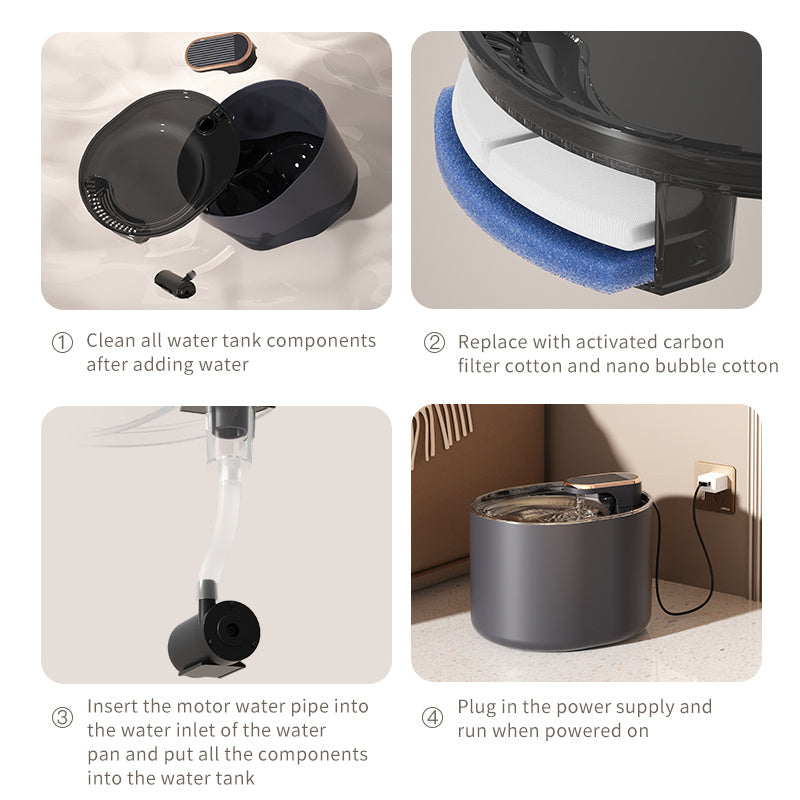 Pet Water Fountain Dispenser