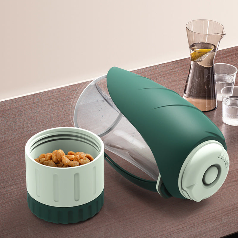 Pet Food & Drinking Bowl Water Bottle