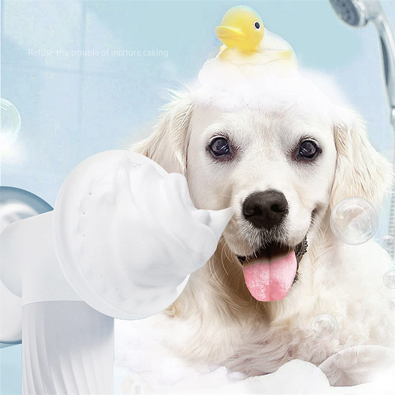 Electric Pet Bath Brush Scrubber