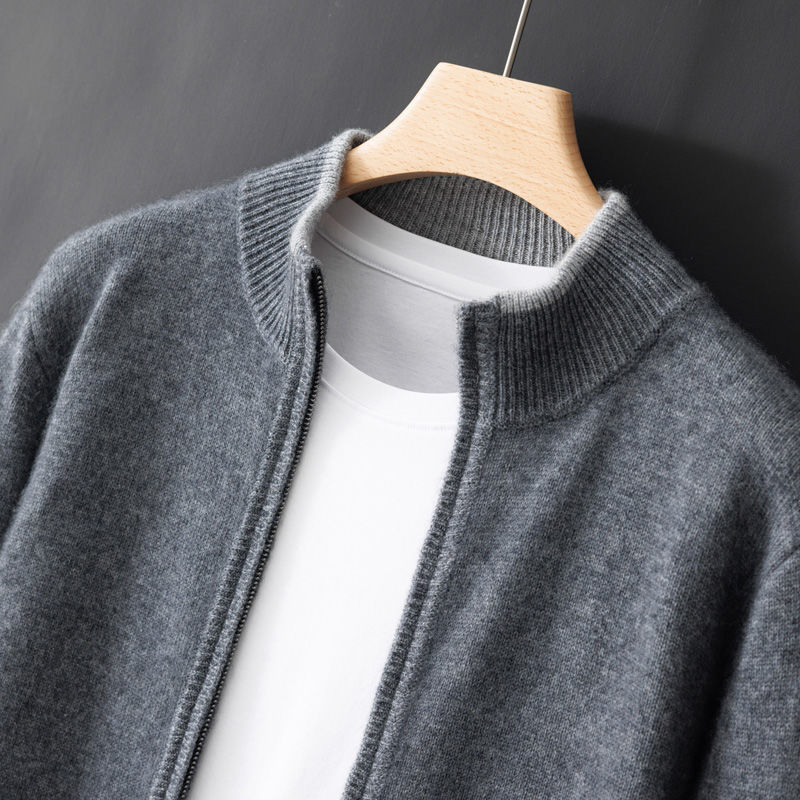 Men's Zipper Cardigan