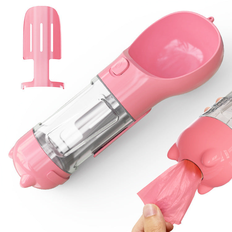Pet Water Bottle and Feeder Bowl