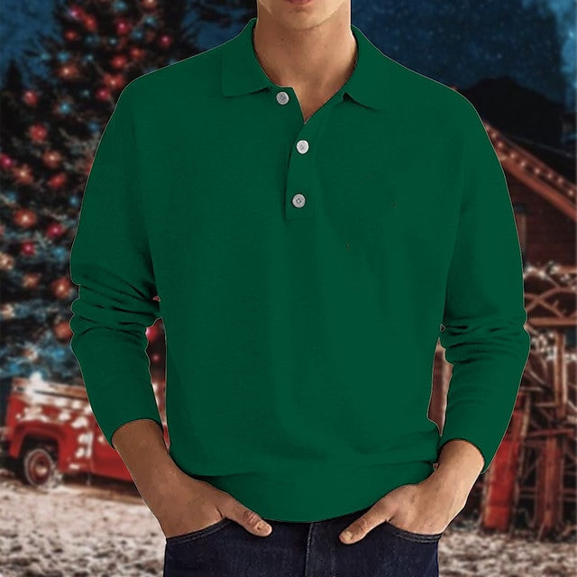Men's Casual Polo Shirt