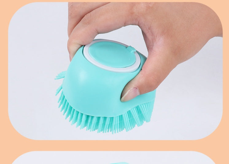 Pets Silicone Dog Bath Brush