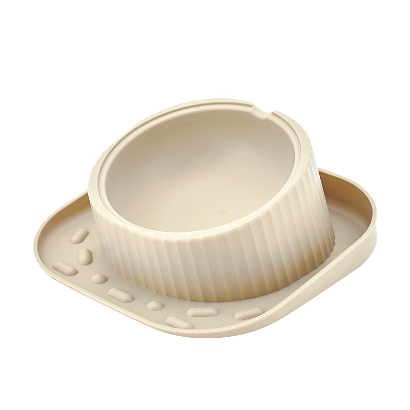 Wide-Mouth Ceramic Pet Bowl