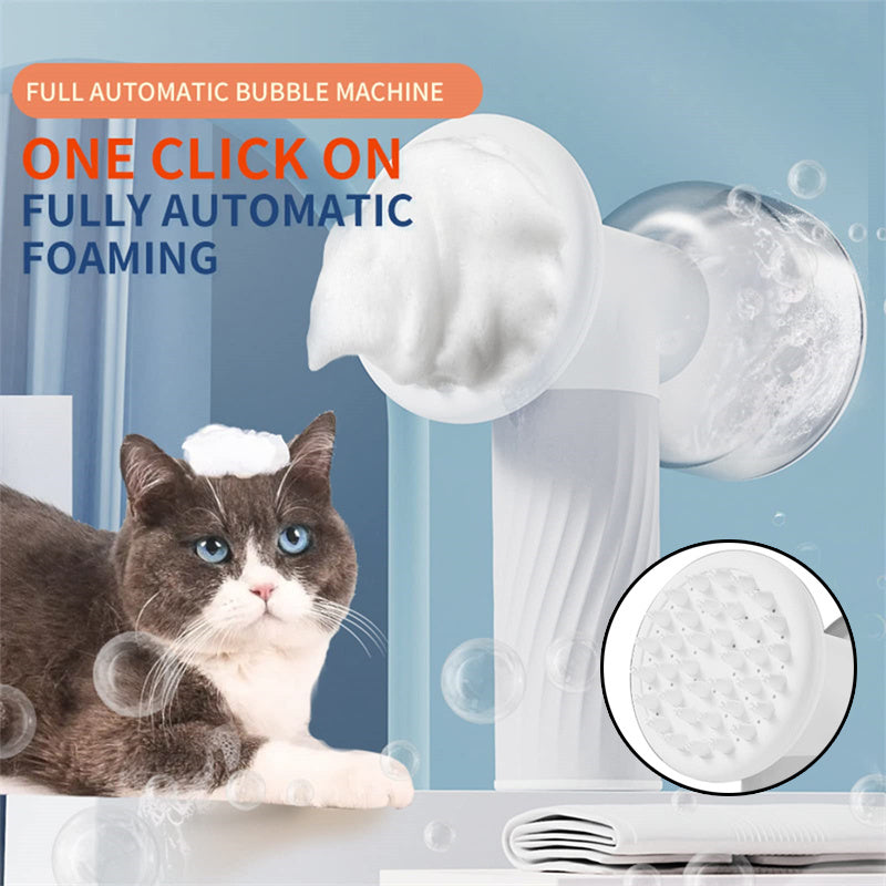 Electric Pet Bath Brush Scrubber