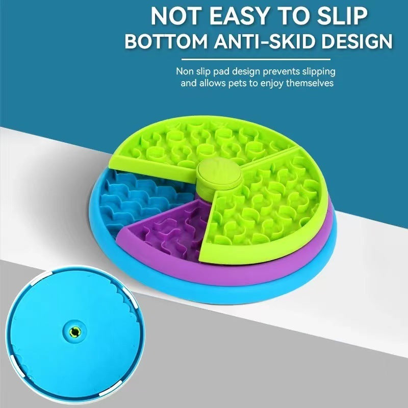 3-Layer Slow Feed Pet Bowl