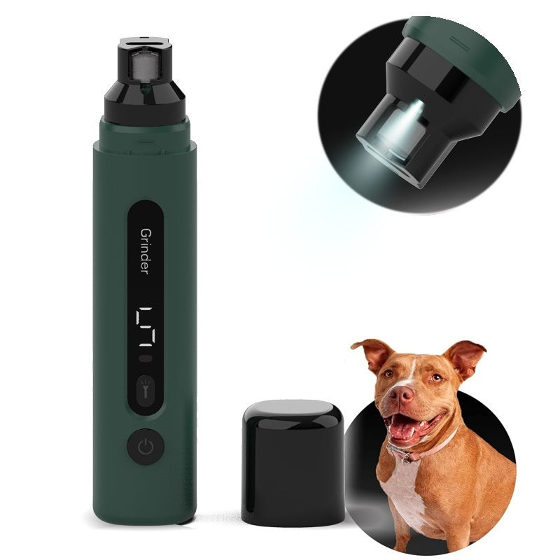 Electric Pet Nail Piercer With Light