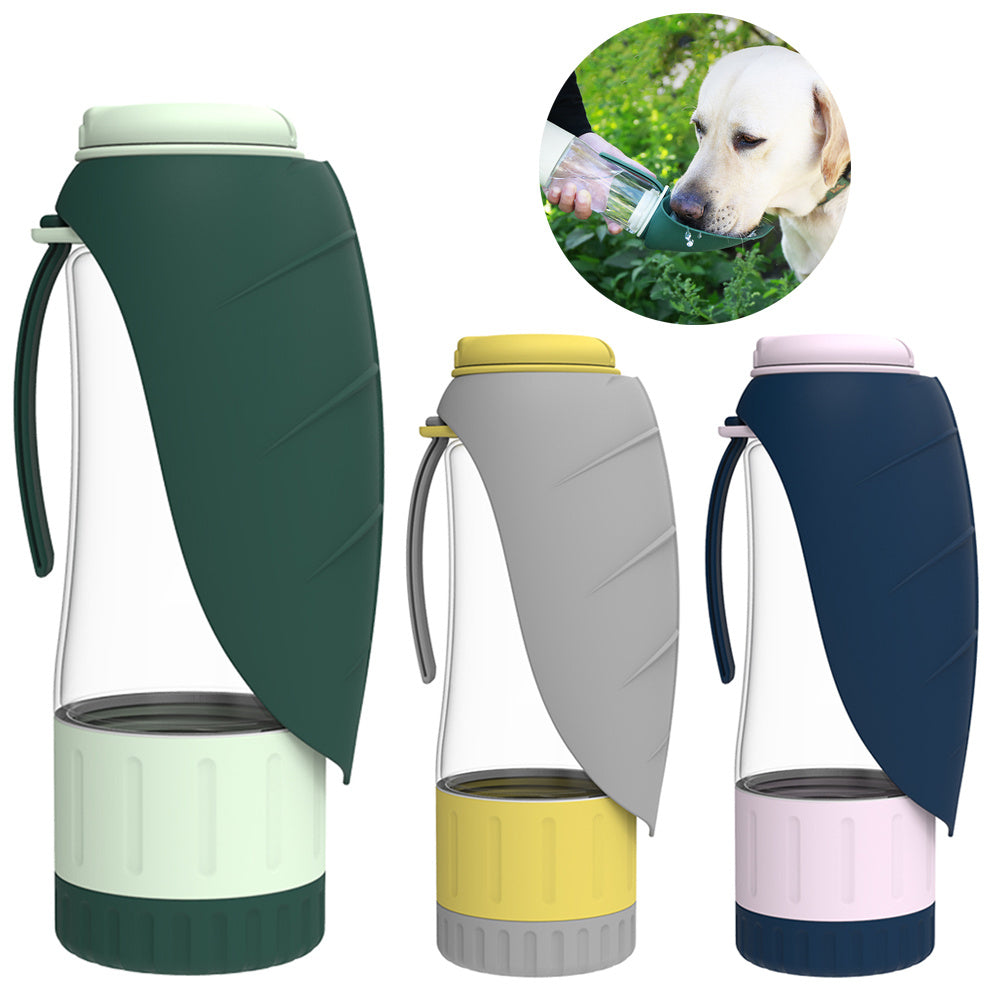 Pet Food & Drinking Bowl Water Bottle
