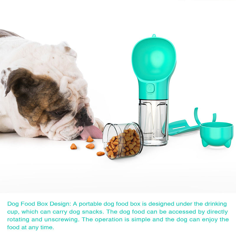 Pet Water Bottle and Feeder Bowl